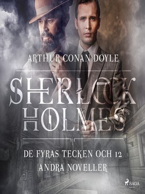 cover image of De fyras tecken och 12 andra noveller